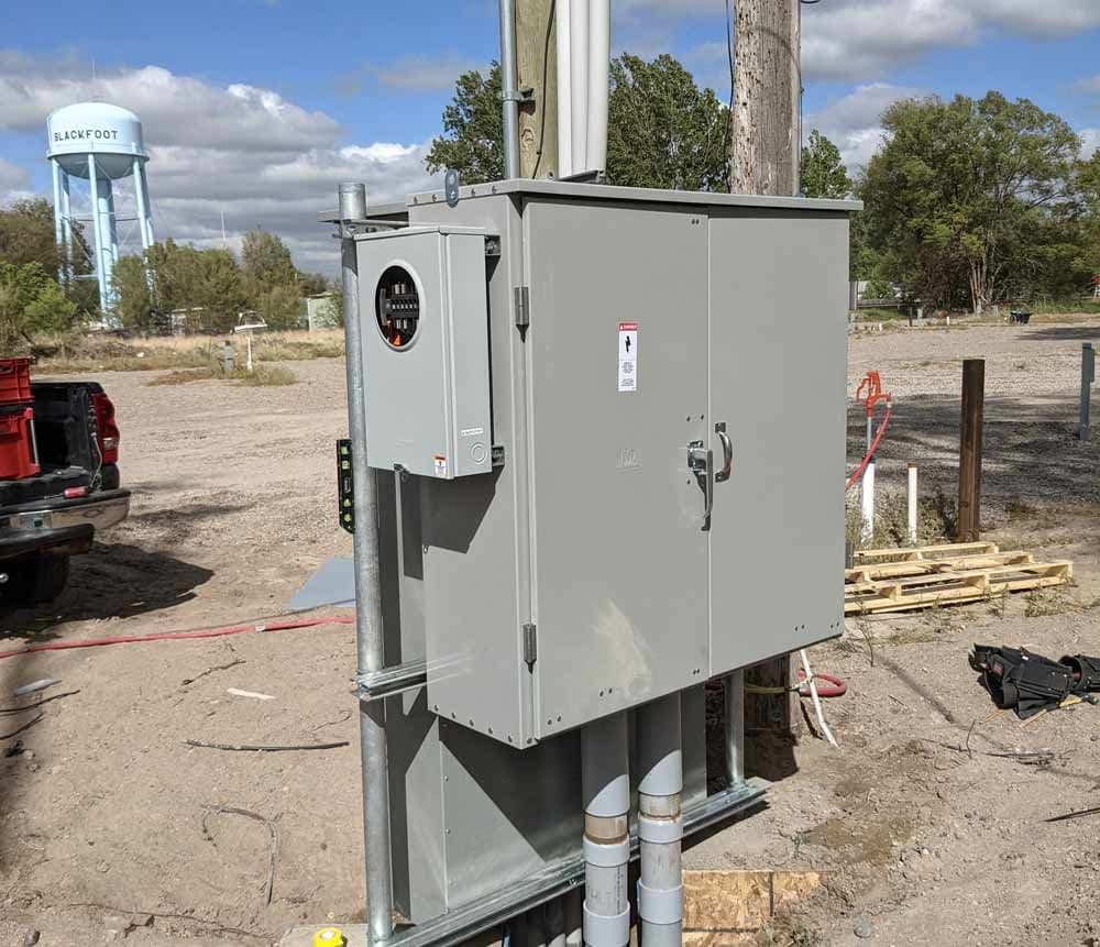 Powering a New Blackfoot Trailer Park with Orange Electric image